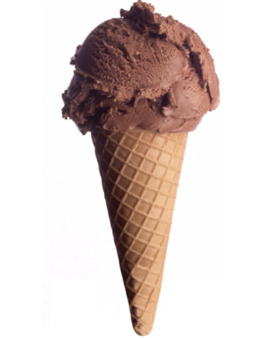 Chocolate chip cone